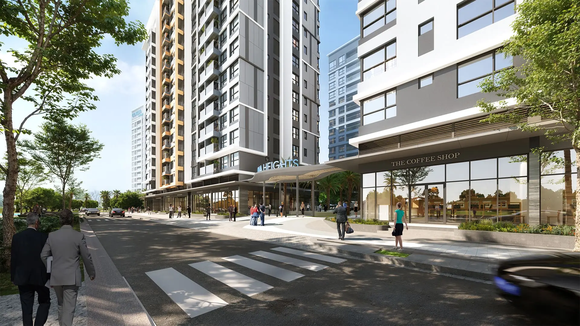 Gladia Heights 34 Hành Lang Khu Thương Mại