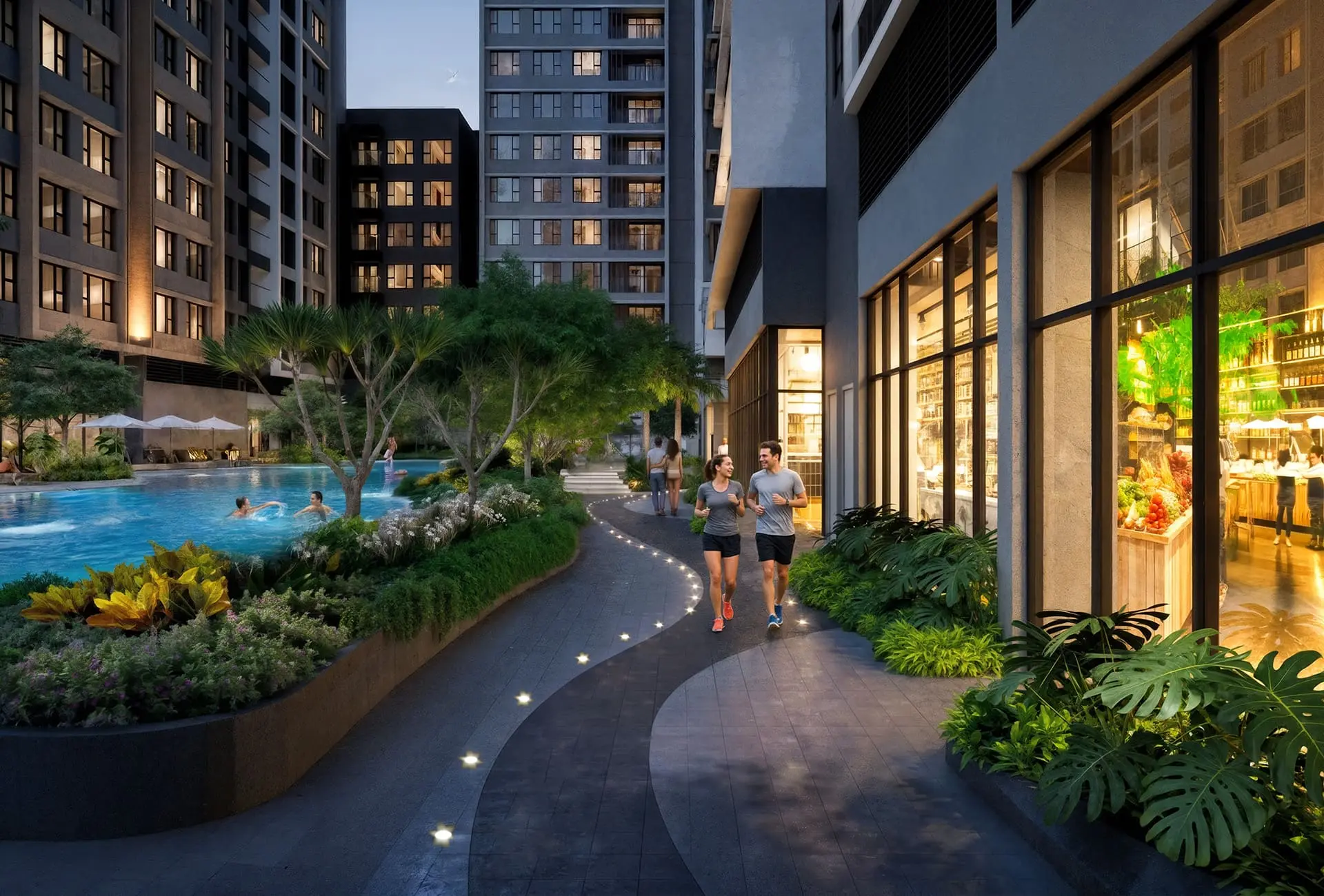 Gladia Heights 36 Lối Dạo Bộ Thư Giãn